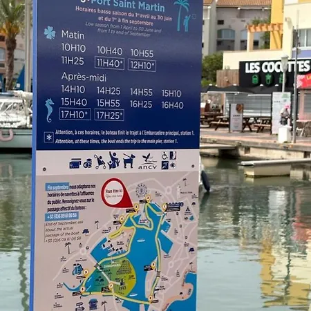 T2 50m2 Belle Vue Calme Centre Port Parking Lägenhet